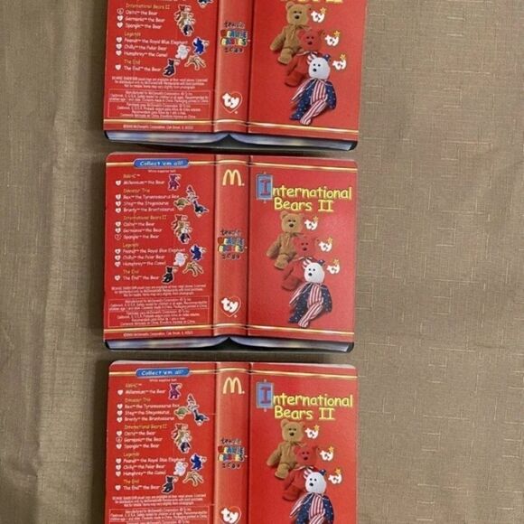 SUPER RARE COLLECTORS SET - TY RONALD MCDONALD HOUSE BEANIE BABIES SET W ERRORS - Picture 5 of 12